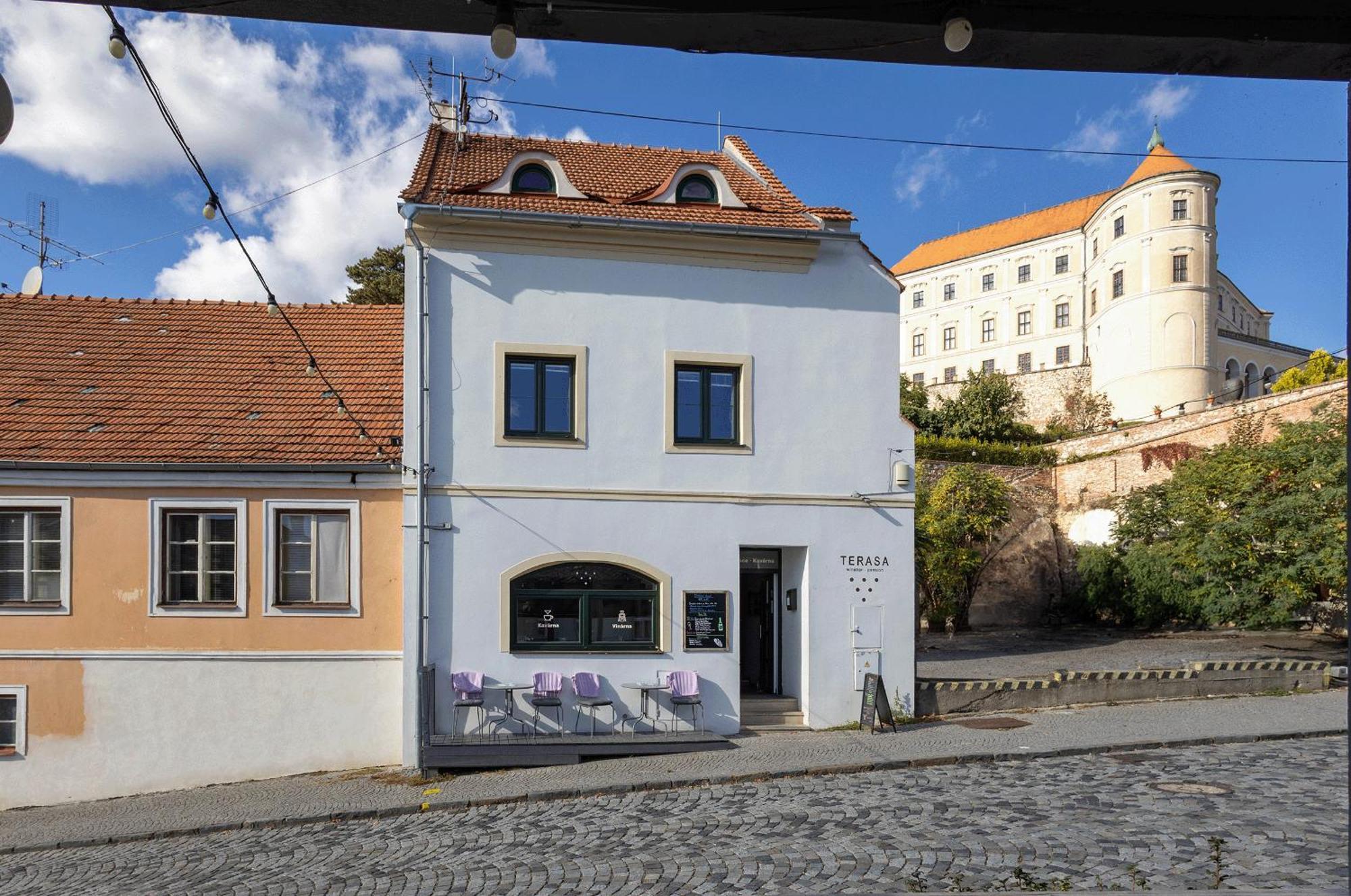 Penzion Terasa Cibulka Mikulov Exterior foto